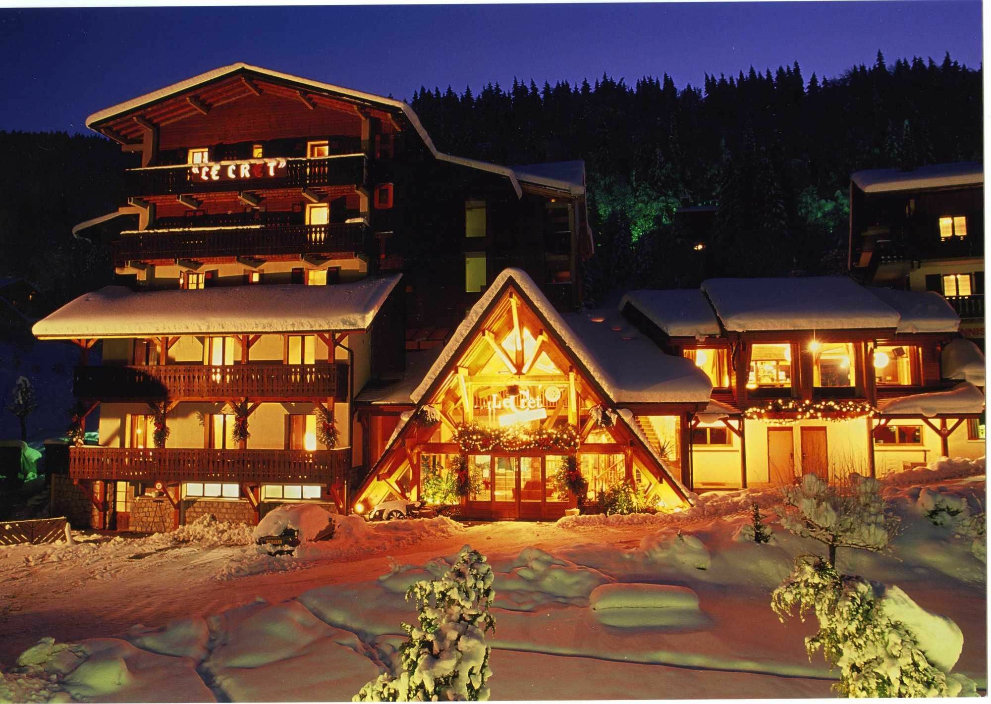 Hotel Club Le Cret Morzine Exterior foto